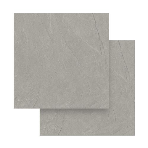 Piso Porcelanato Helena 83x83 Nebula Gray Esmaltado Natural Retificado HNT830184
