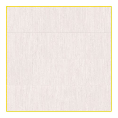 Piso Porcelanato Helena 83x83 Solano White Esmaltado Acetinado Retificado HAC830201