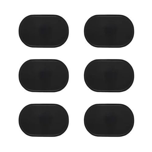 Lugar Americano Copa e Cia Oval 25X44 PVC Color Preto 314155