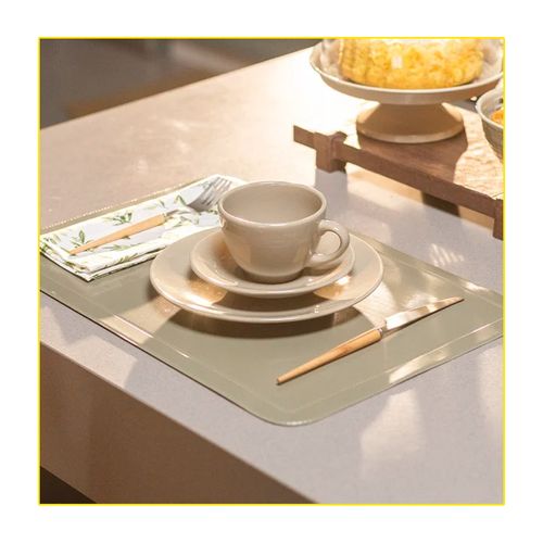 Lugar Americano Copa e Cia PVC Color Fendi — Ref. 313558