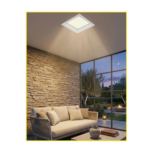 Embutido Hide Quadrada Luminatti Recu. Led 24W 3000K 127/220V L