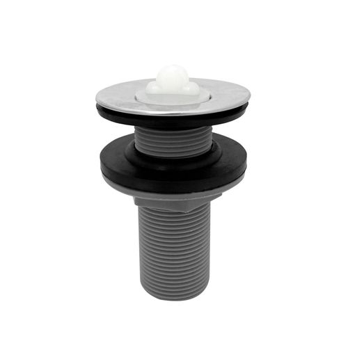 Válvula Qualiz Lavatório 7/8" Inox/Plástico QL-VL78PLA
