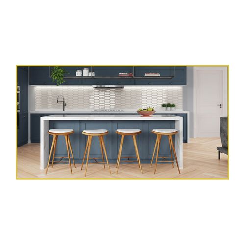Piso Porcelanato Portinari 25,7x31,3 Mc Six White Bold 61545