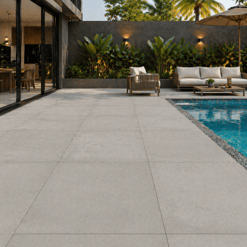 Piso Porcelanato Eliane 90x90 Munari Cimento Externo 8054407 8059313