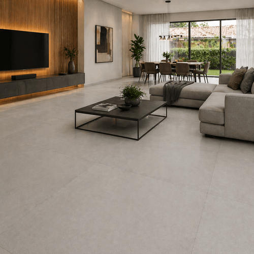 Piso Porcelanato Eliane 90x90 Munari Concreto Acetinado 8054408