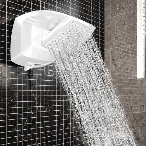 Chuveiro Elétrico Multitemperatura 127V 5500W Branco Futura Lorenzetti — Ref. 7513001