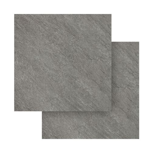 Piso Porcelanato Eliane 90x90 Cite Ita Thome Carbono 3D Externo 8063575