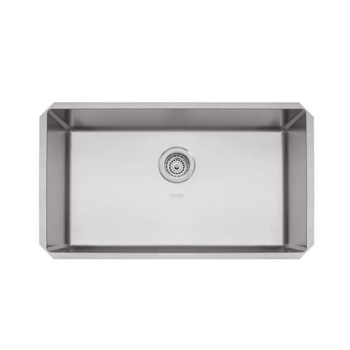 Cuba de Embutir 70x40x20,5cm Quadrum U em Aço Inox com Válvula 4 1/2" Tramontina — Ref. 94000/112