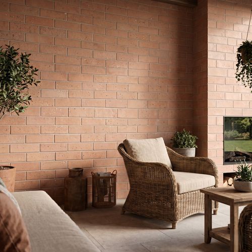 Brick Eliane 7x26 Chelsea Cotto Mesh Mate 8048223