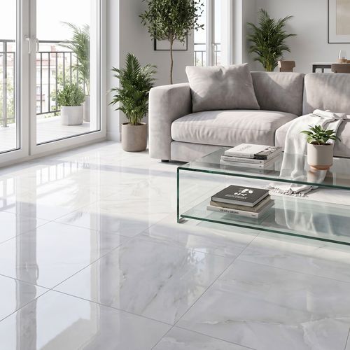 Piso Supreme 90,5x90,5 Diamond Ice Polido 390004