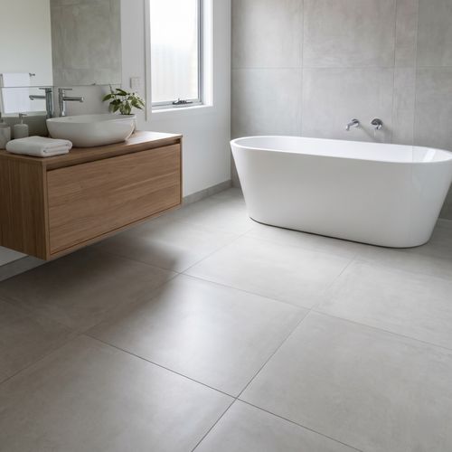Piso Cerâmico Supreme 75,5x75,5 Soft Ice Acetinado — Ref. 875019
