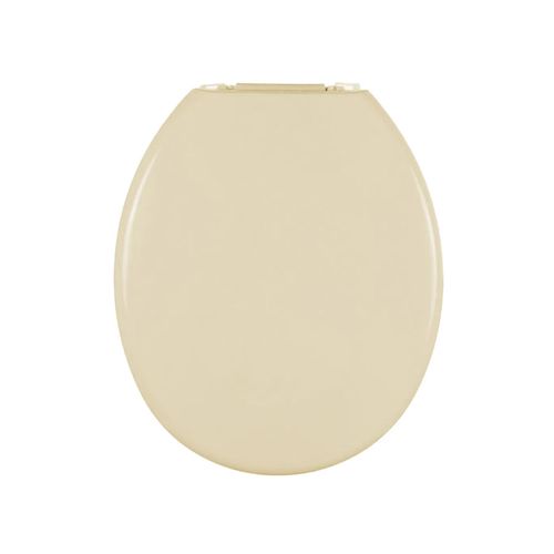 Assento Sanitário Astra Soft Close Oval Standard Bege Biscuit — Ref. TPJ/AS*BG8