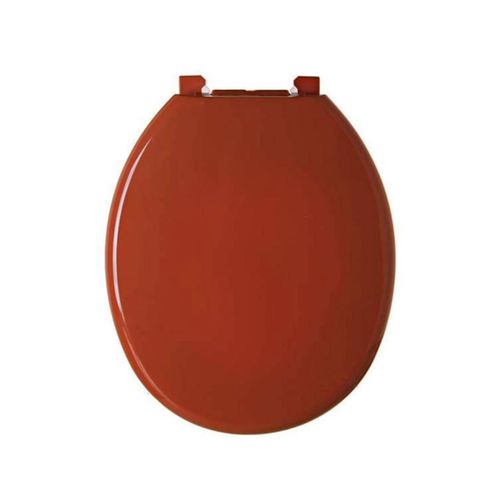 Assento Sanitário Almofadado Oval Standard Caramelo Astra TPK/AS CM1 — Ref. TPK/AS*CM1