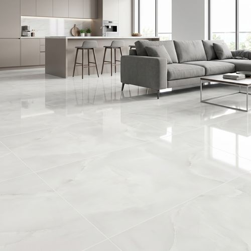 Piso Cerâmico Supreme 56x113 Gran Diamond Ice Polido — Ref. 313012