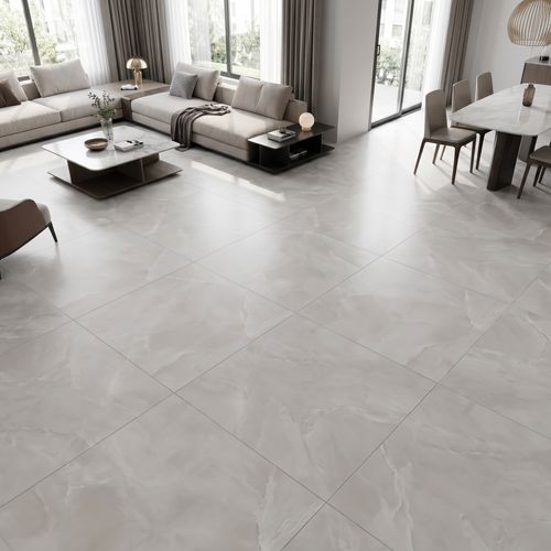 Piso Supreme 75.5x75.5 Diamond Gris Acetinado 375027