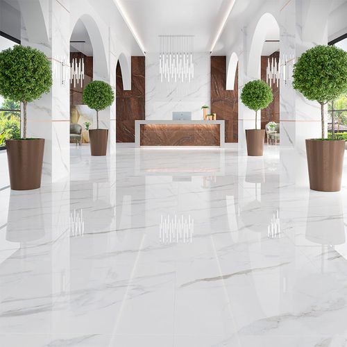 Piso Porcelanato Biancogres 90x90 Calacata Altissimo Lux Esmaltado Polido CD0261U1 - LC
