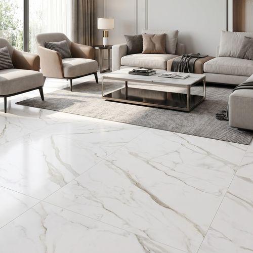 Piso Porcelanato Biancogres 90x90 Calacata Altissimo Satin CC0261A1 - LD