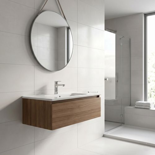 Azulejo Biancogres 45x90 Maximus Bianco Acetinado CE0765B1 - LA