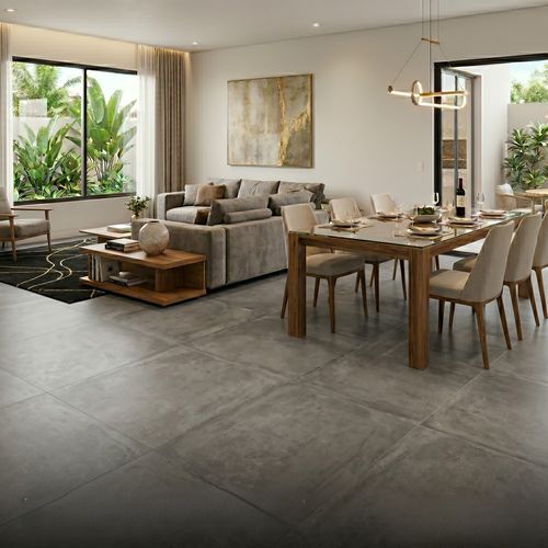 Piso Porcelanato Biancogres 90x90 Cement Grigio CC0209T1 - LE