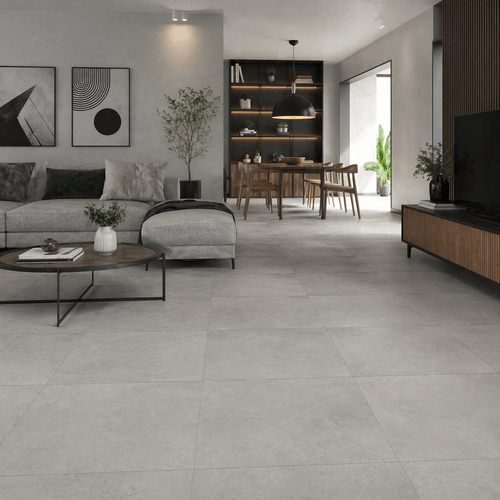 Piso Porcelanato Biancogres 60x60 Cemento Grigio BP1209G1 - LE