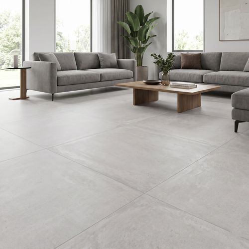 Piso Porcelanato Biancogres 90x90 Cemento Nebbia CC0209B1