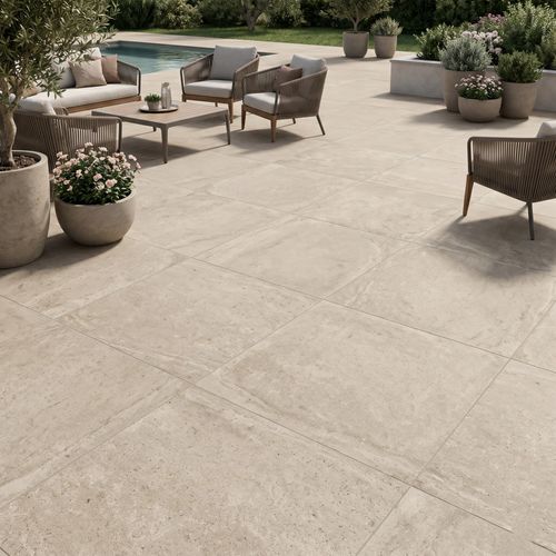 Piso Porcelanato Biancogres 90x90 Versalles Externo Retificado — Ref. CC0830I1
