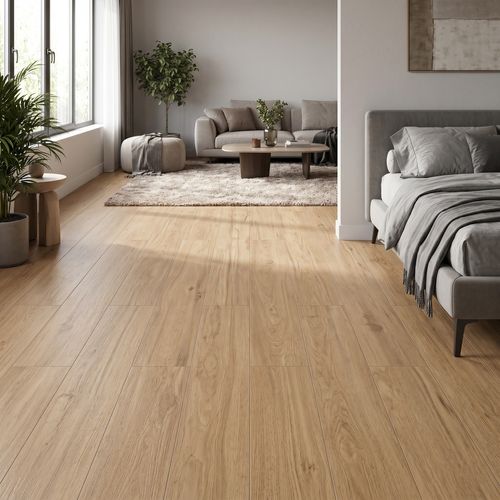 Piso Porcelanato Biancogres 20x120 Madeira Cumaru Beige CN0812B1