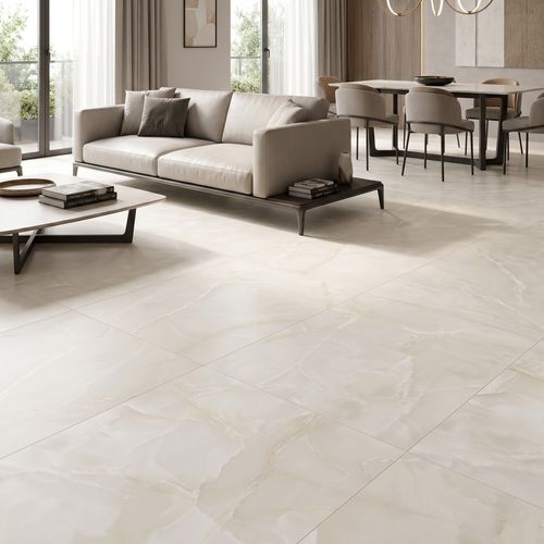 Piso Porcelanato Biancogres 100x100 Ivory Acetinado Retificado — Ref. CQ0869I1