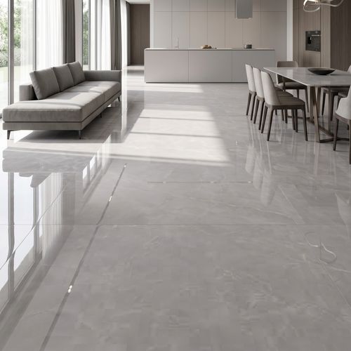 Piso Porcelanato Biancogres 120x120 Gris Armani Polido Retificado — Ref. BV0299R1