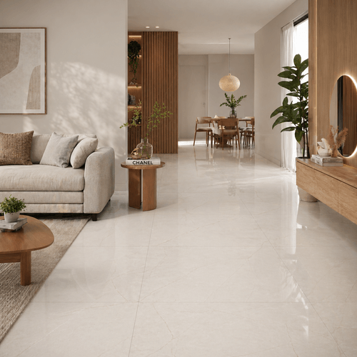 Piso Porcelanato Biancogres 80x80 Pulpis Bianco Satin Acetinado CO0339A1