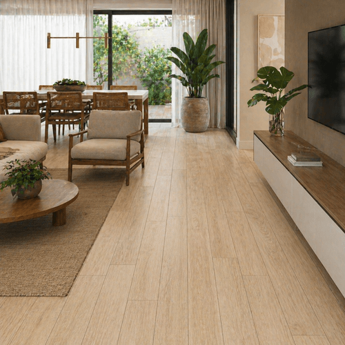 Piso Porcelanato Biancogres 26x106 Madeira Scala Chiaro Satin Acetinado