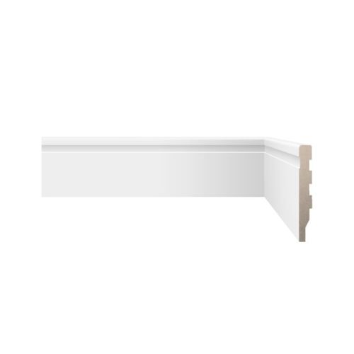 Rodapé Biancogres 10x240 Fit Branco Frisado TH0828B1
