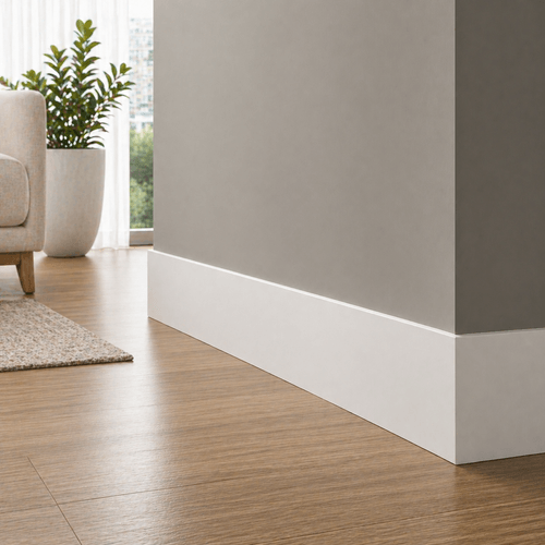 Rodapé Biancogres 10x240 Fit Branco Liso TH0827B1