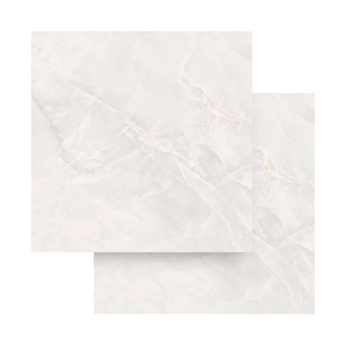Piso Porcelanato Biancogres 80x80 Palestro Bianco Lux Polido CO0914B1