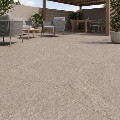 Piso Porcelanato Biancogres 80x80 Pietra Fendi Externo CO0082F1