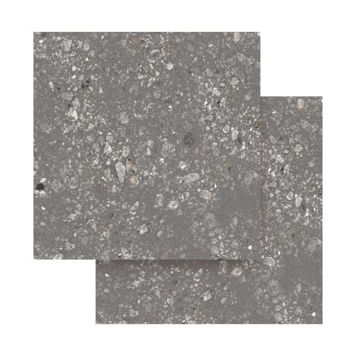 Piso Porcelanato Biancogres 90x90 Cannes Terrazo Grafi Externo CC0909Z1