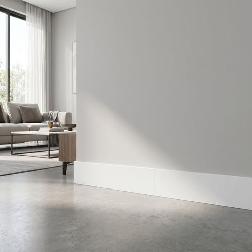 Rodapé Biancogres 15x240 Fit Branco Liso Tl0827B1