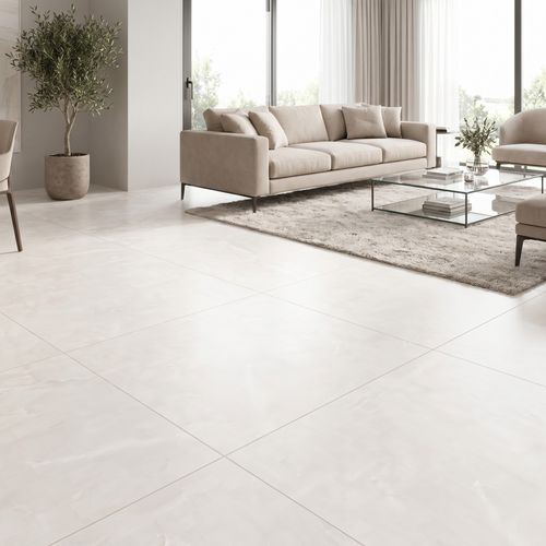 Piso Porcelanato Biancogres 100x100 Pulpis Bianco Satin CQ0339A1