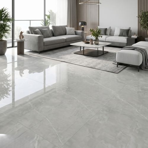 Piso Porcelanato Biancogres 100x100 Pulpis Grigio Lux CR0339U1