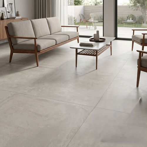 Piso Porcelanato Biancogres 100x100 Chicago Grigio Satin CQ0246D1