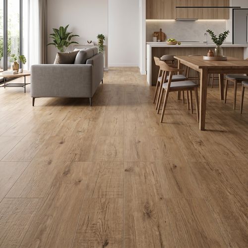 Piso Porcelanato Elizabeth 50X100 Antique Wood Amber Esmaltado Retificado