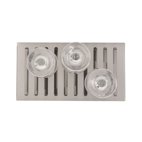 Escorredor de Pratos e Copos 30cm em Aço Inox Organizador para Pia Tramontina — Ref. 94534/023
