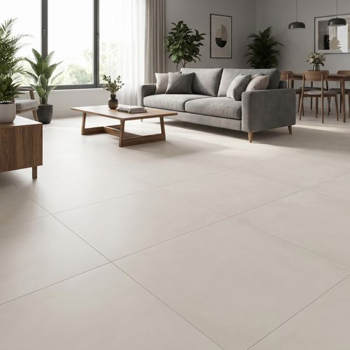 Piso Porcelanato Elizabeth 60x60 Urban Off White Acetinado