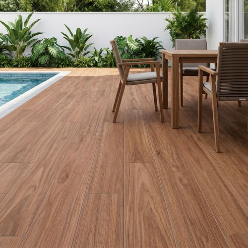 Piso Porcelanato Elizabeth 19,7x120 Itajai Cerejeira Externo