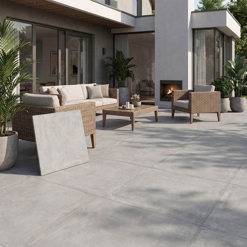 Piso Porcelanato Elizabeth 84x84 District Externo