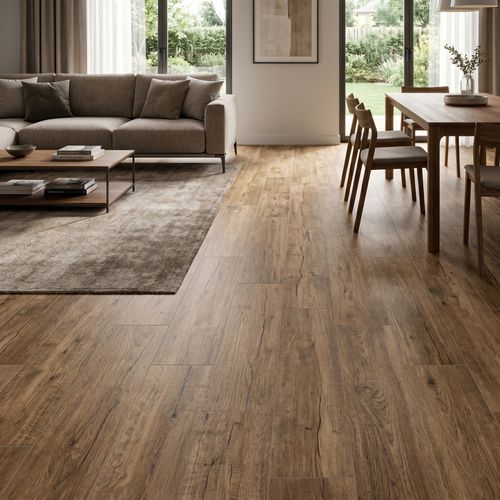 Piso Porcelanato Elizabeth 60x120 Antique Wood Carvalho