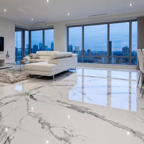 Piso Porcelanato Elizabeth 84x84 Alban Polido 8060844