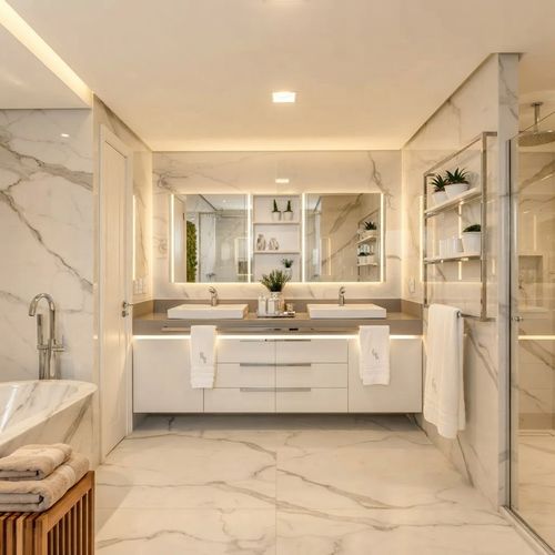 Piso Porcelanato Eliane 60x120 Place Acetinado Retificado — Ref. 8045666