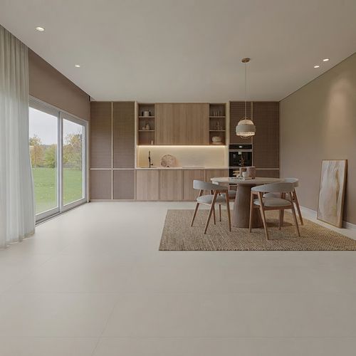Piso Porcelanato Qualiz 71x71 Quebec Gray Acetinado Retificado — Ref. QL71001