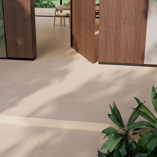 Piso Porcelanato Roca 80x80 Zeno White Mate Retificado — Ref. Roc04Fs00011